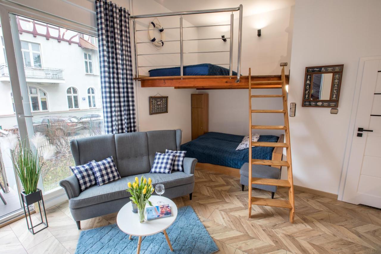Apartament Chopina 5 M5 - Centrum Sopotu 3 Min Do Monciaka Exteriör bild