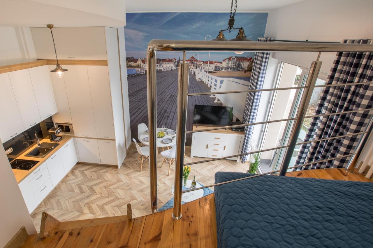 Apartament Chopina 5 M5 - Centrum Sopotu 3 Min Do Monciaka Exteriör bild